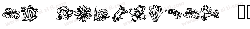 KR Snowflake 2字体转换
